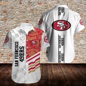 San Francisco 49ers Limited Edition Hawaiian Shirt Model 2