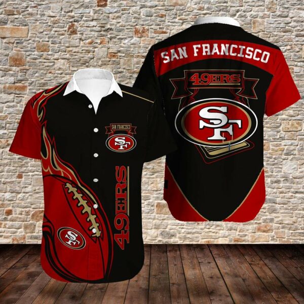 San Francisco 49ers Limited Edition Hawaiian Shirt Model 4