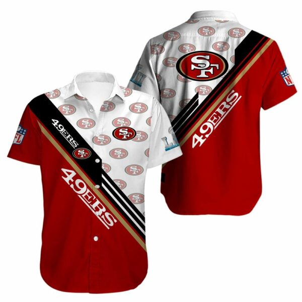 San Francisco 49ers Limited Edition Hawaiian Shirt Model 8