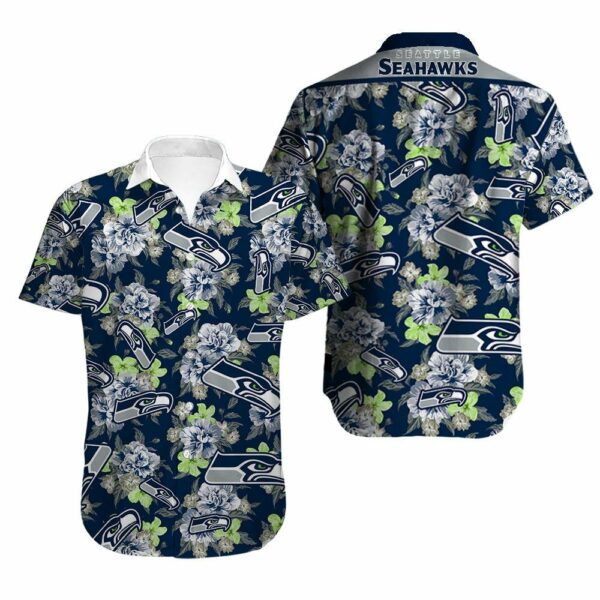 Seattle Seahawks Limited Edition Hawaiian Shirt Model 1