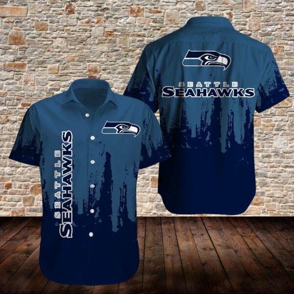 Seattle Seahawks Limited Edition Hawaiian Shirt Model 2