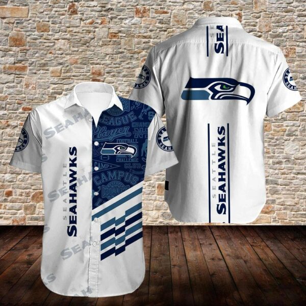 Seattle Seahawks Limited Edition Hawaiian Shirt Model 3