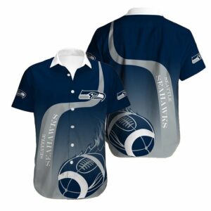Seattle Seahawks Limited Edition Hawaiian Shirt Model 4
