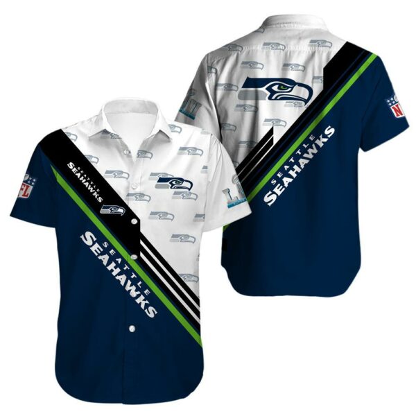 Seattle Seahawks Limited Edition Hawaiian Shirt Model 7
