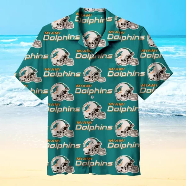 Miami Dolphins Hawaiian shirt