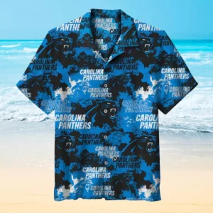 NFL Carolina Panthers Hawaiian shirt sleeve shirt