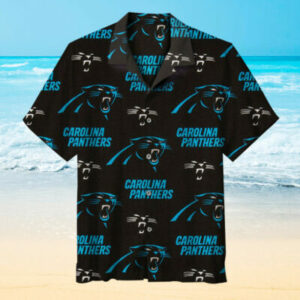 NFL Carolina Panthers logo Hawaiian shirt for man & women