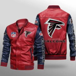 Atlanta Falcons Leather Jackets Gift for fans