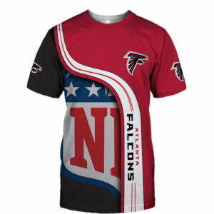 Atlanta Falcons T-shirt 3D summer Short Sleeve gift for fan