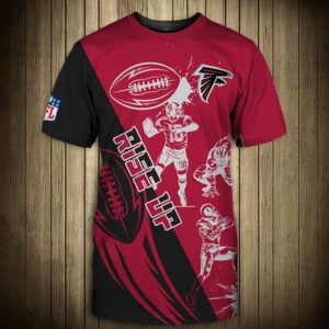Atlanta Falcons T-shirt Graphic balls gift for fans