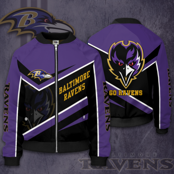 Baltimore Ravens Jacket BR Bomber Jacket