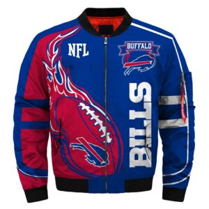 Buffalo Bills bomber jacket winter coat gift for men