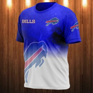 Buffalo Bills T-shirt 3D Galaxy graphic gift for fan
