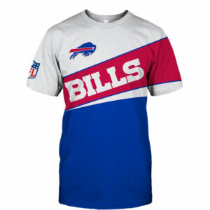 Buffalo Bills T-shirt 3D new style Short Sleeve gift for fan