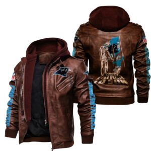 Carolina Panthers Leather Jacket “From father to son”