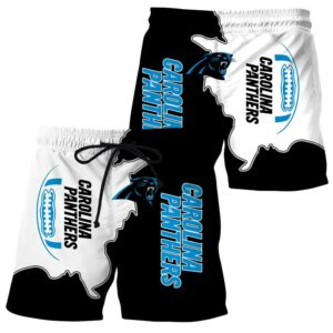 Carolina Panthers Summer Beach Shorts Model 7