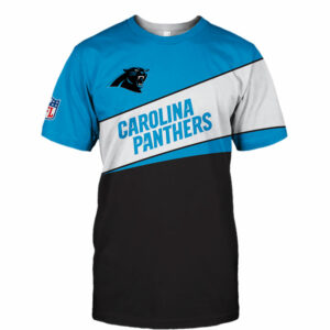 Carolina Panthers T-shirt 3D new style Short Sleeve gift for fan