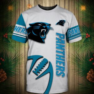 Carolina Panthers T-shirt Graphic balls gift for fans