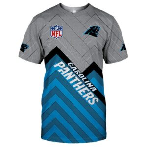 Carolina Panthers T-shirt Short Sleeve custom cheap gift for fans