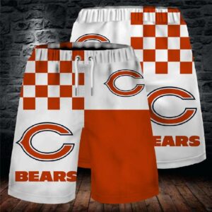 Chicago Bears Summer Beach Shorts Model 3
