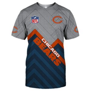 Chicago Bears T-shirt Short Sleeve custom cheap gift for fans