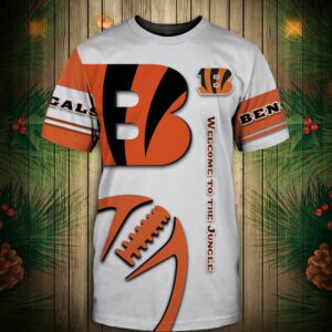 Cincinnati Bengals t-shirt Graphic balls gift for fans
