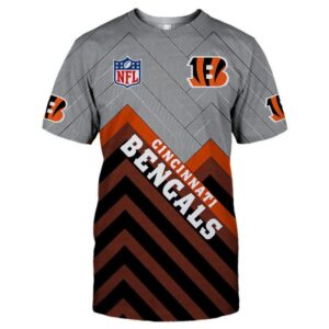 Cincinnati Bengals T-shirt Short Sleeve custom cheap gift for fans
