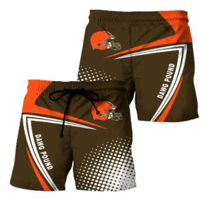 Cleveland Browns Summer Beach Shorts Model 5