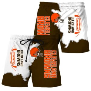 Cleveland Browns Summer Beach Shorts Model 6