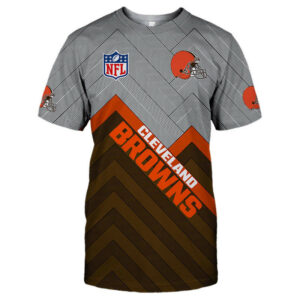 Cleveland Browns T-shirt Short Sleeve custom cheap gift for fans