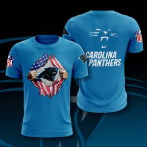 Carolina Panthers CP 3D T-Shirt