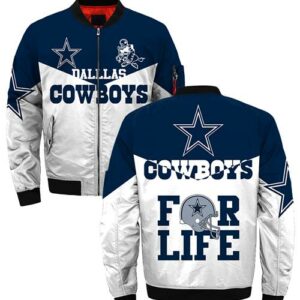 Dallas Cowboys Jacket " Cowboys for life" winter coat gift for men