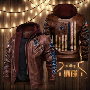 Dallas Cowboys Leather Jacket Super Stars Gift for fans