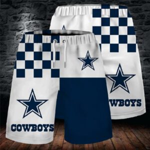 Dallas Cowboys Summer Beach Shorts Model 1