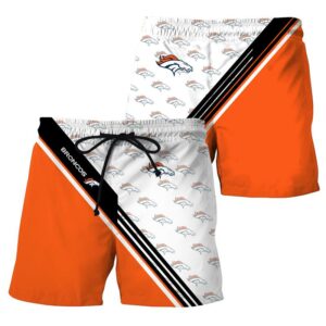 Denver Broncos Summer Beach Shorts Model 2