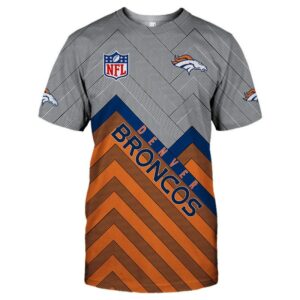 Denver Broncos T-shirt Short Sleeve custom cheap gift for fans