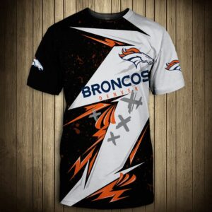 Denver Broncos T-shirt Thunder graphic gift for men