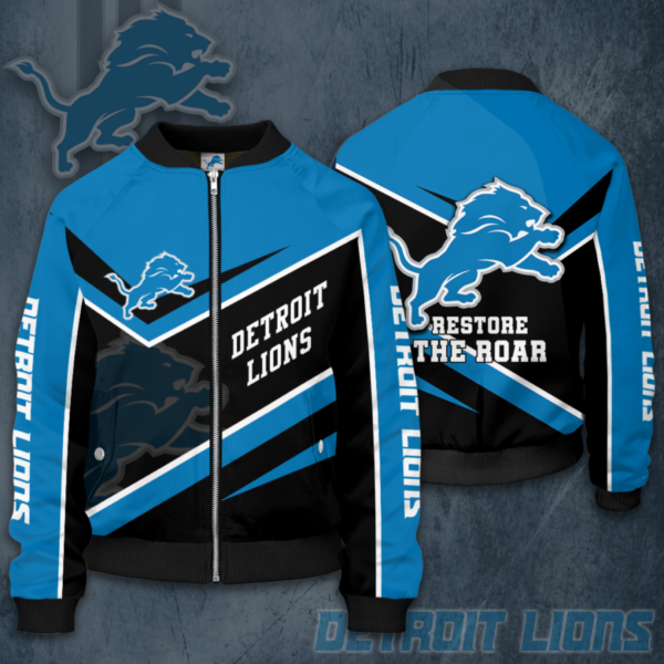 NFL Detroit Lions DL Bomber Jacket