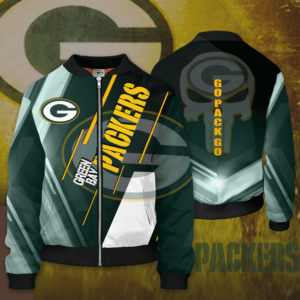 NFL Green Bay Packers GBP Bomber Jacket