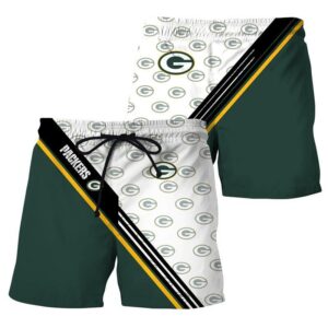 Green Bay Packers Summer Beach Shorts Model 2