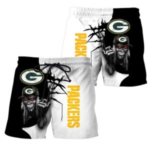 Green Bay Packers Summer Beach Shorts Model 4