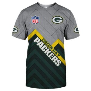 Green Bay Packers T-shirt Short Sleeve custom cheap gift for fans