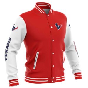 Houston Texans Baseball Jacket cute Pullover gift for fans