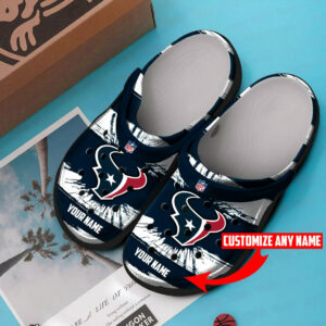 houston texans personalized clog shoes