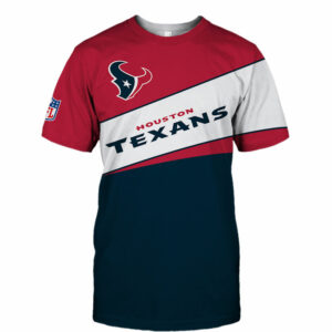 Houston Texans T-shirt 3D new style Short Sleeve gift for fan