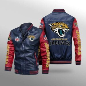 Jacksonville Jaguars Leather Jacket Gift for fans