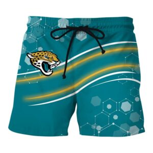 Jacksonville Jaguars Summer Beach Shorts Model 3