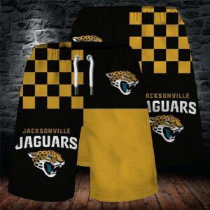 Jacksonville Jaguars Summer Beach Shorts Model 1