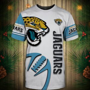 Jacksonville Jaguars T-shirt Graphic balls gift for fans