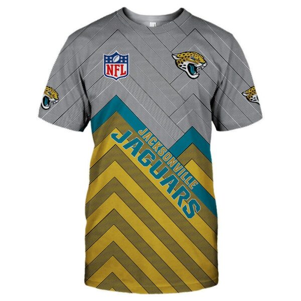 Jacksonville Jaguars T-shirt Short Sleeve custom cheap gift for fans
